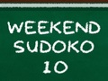 Jeu Sudoku du week-end 10  en ligne