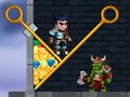 Jeu Aidez le héros  en ligne