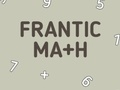 Jeu Mathématiques frénétiques  en ligne
