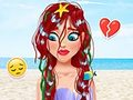 Jeu De la sirène au maquillage de fille populaire  en ligne
