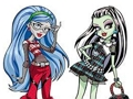 Jeu Livre de coloriage pour Monster High  en ligne
