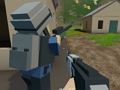 Jeu Pixel Village Bataille 3D  en ligne