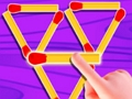 Jeu Jeu de puzzle d'allumettes  en ligne