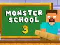 Jeu Monstre école 3  en ligne