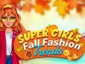 Jeu Tendances de la mode d'automne des super filles  en ligne