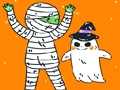 Jeu Puzzle Monstres d'Halloween  en ligne