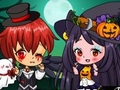 Jeu Couple Chibi d'Halloween  en ligne