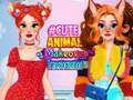 Jeu Transformation de relooking d'animaux mignons  en ligne
