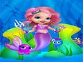 Jeu Jolie fille sirène habiller  en ligne