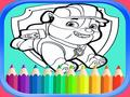 Jeu Livre de coloriage PAW Patrol  en ligne