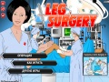 Jeu Chirurgie des jambes  en ligne