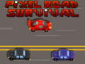 Jeu Survie des routes pixels en ligne