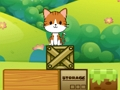 Jeu Kitty Falls sauve le chat  en ligne