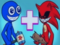 Jeu Fusionner un ami arc-en-ciel  en ligne