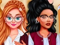 Jeu Princesses Fashionistas à l'heure scolaire en ligne