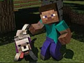 Jeu Minicraft: Steve et l'aventure du loup  en ligne
