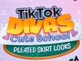 Jeu TikTok Divas Cute School jupe plissée ressemble  en ligne