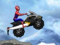 Jeu Spiderman Snow Scooter  en ligne