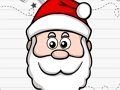 Jeu Dessiner avec le Père Noël  en ligne