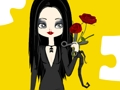 Jeu Puzzle du mercredi Addams  en ligne