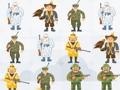Jeu Chasseurs de tir Match 3  en ligne