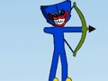 Jeu Huggy Waggy Archer  en ligne