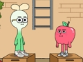 Jeu Splashers de fête pomme et oignon  en ligne