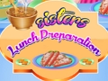 Jeu Préparation du déjeuner des sœurs  en ligne