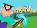 Jeu Guerre Noob contre Pro Stick  en ligne