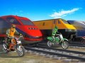 Jeu Vélo contre train  en ligne