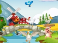 Jeu Match d'ombre à la ferme  en ligne