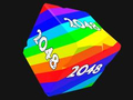 Jeu Cubes 2048 3D avec chiffres  en ligne