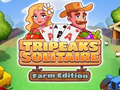 Jeu Tripeaks Solitaire Farm Edition en ligne