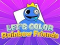 Jeu Let's Color : Amis de l'arc-en-ciel  en ligne