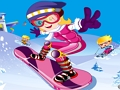 Jeu Snowboardeuse  en ligne