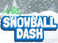 Jeu Tiret boule de neige  en ligne