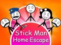 Jeu Escapade à la maison Stickman  en ligne