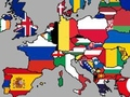 Jeu Drapeaux européens  en ligne
