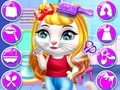 Jeu Salon de coiffure Chic Baby Kitty  en ligne