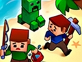 Jeu Idle Island Construire et survivre  en ligne