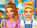 Jeu Tenues de jeans déchirés Super Girls  en ligne