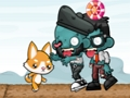Jeu Le chien contre les zombies  en ligne