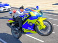 Jeu Police Bike Stunt Race Jeu  en ligne