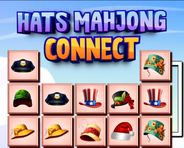 Jeu Chapeaux Mahjong Connect  en ligne