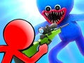 Jeu Stickman contre Huggy Wuggy  en ligne