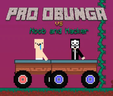Jeu Pro Obunga contre Noob et Hacker  en ligne