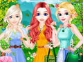 Jeu Robe de couleur de mode de printemps  en ligne