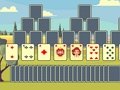 Jeu Solitaire des trois tours  en ligne