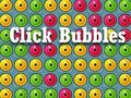 Jeu Cliquez sur les bulles  en ligne