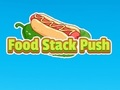 Jeu Poussée de pile de nourriture  en ligne